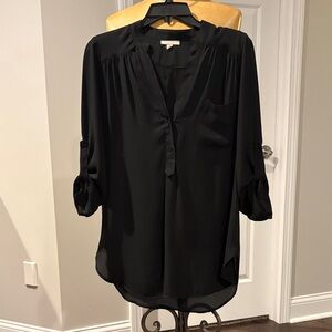 Pleione Black Blouse for Women